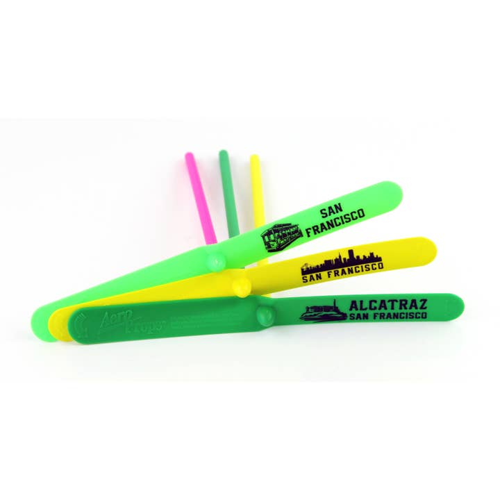 Aero-Motion, Inc. - Wholesale Toy Plane - Kids - Custom Imprinted Aero Prop Flying Propeller Toys3