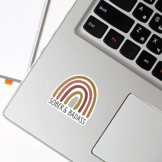 As Told By Ellie - Wholesale Sticker - Sober & Badass Sticker3