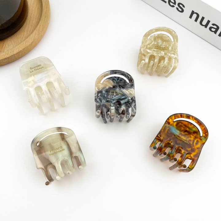 Klassische Acetat-Haarklammer für den Großhandel von TheDivaSoap