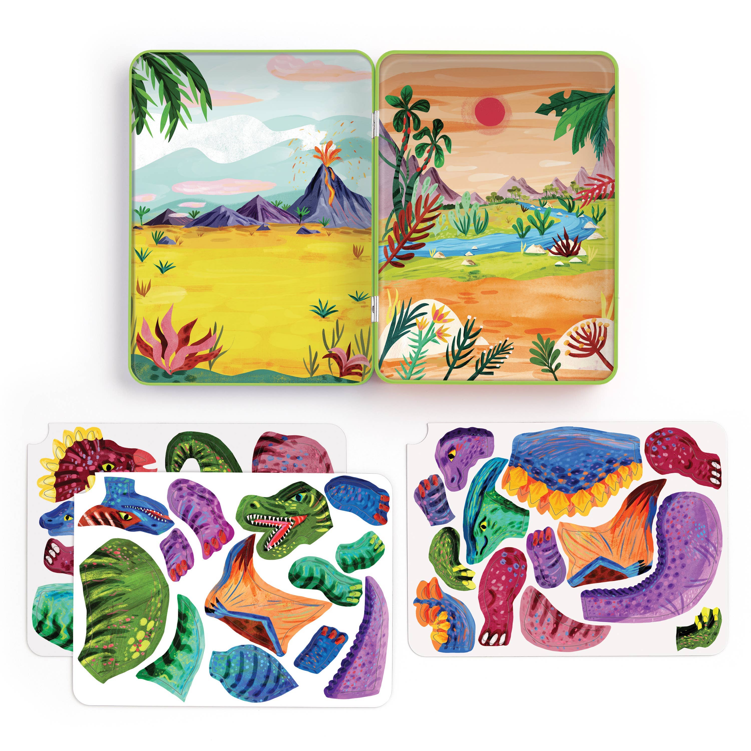 Chronicle Books - Wholesale Toy Set - Kids - Dino Mix-Up Magnetic Build-It1