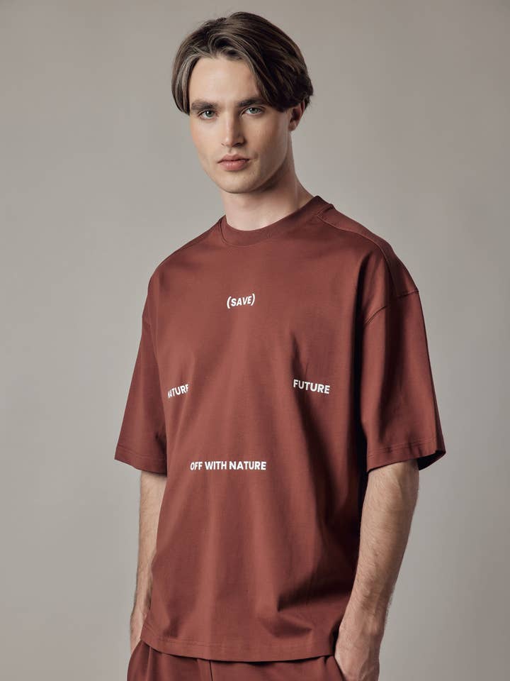Unisex Loose Fit T-Shirt for wholesale by OWN OFF WITH NATURE