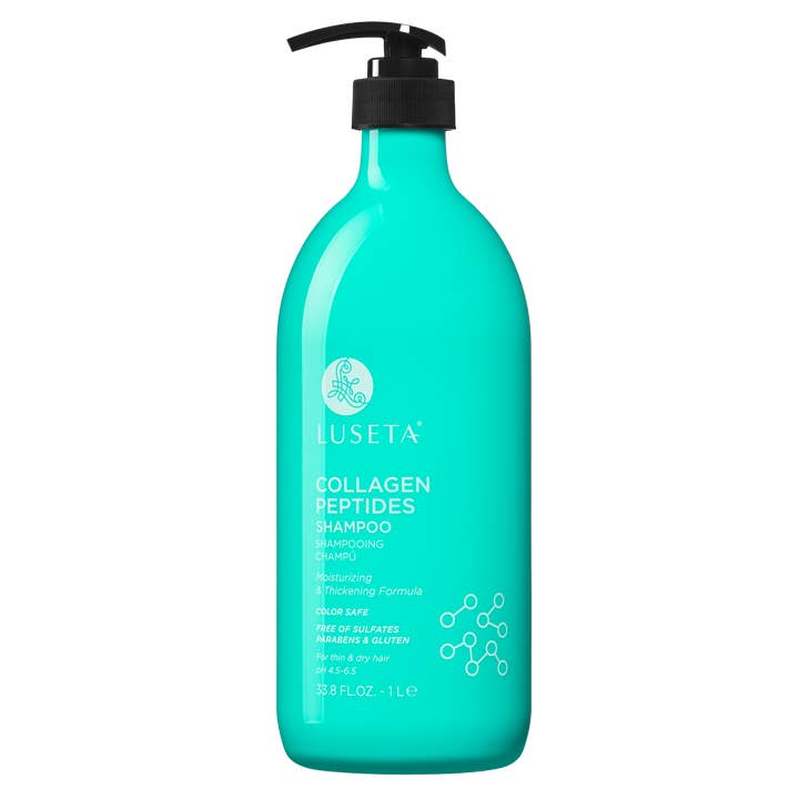 Collagen Peptides Shampoo - 33.8oz for wholesale by Luseta Beauty
