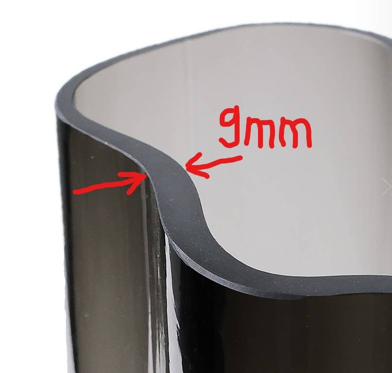 Element Accessories EU – Großhandel Vasen – Moderner Designer-Vase im CORAL-Stil nach Aalto, Modell COR20GR10