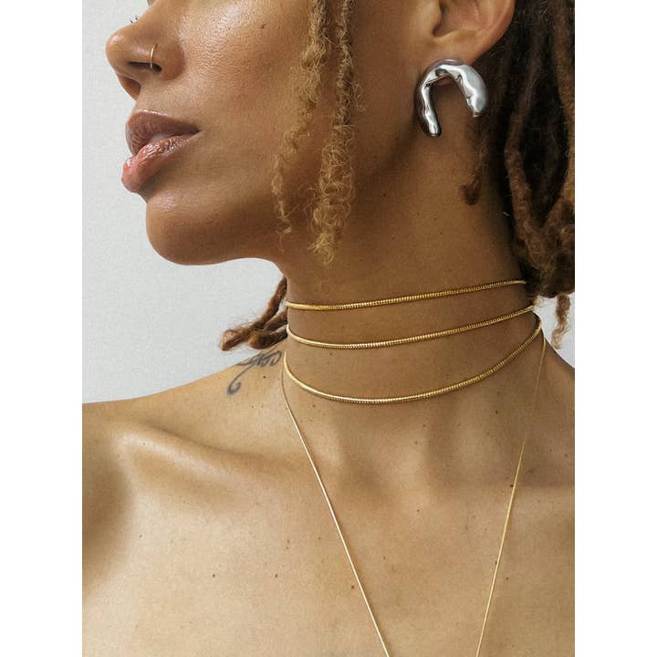 Knature The Label - Wholesale Choker/Collar - Flow State Choker | Gold1