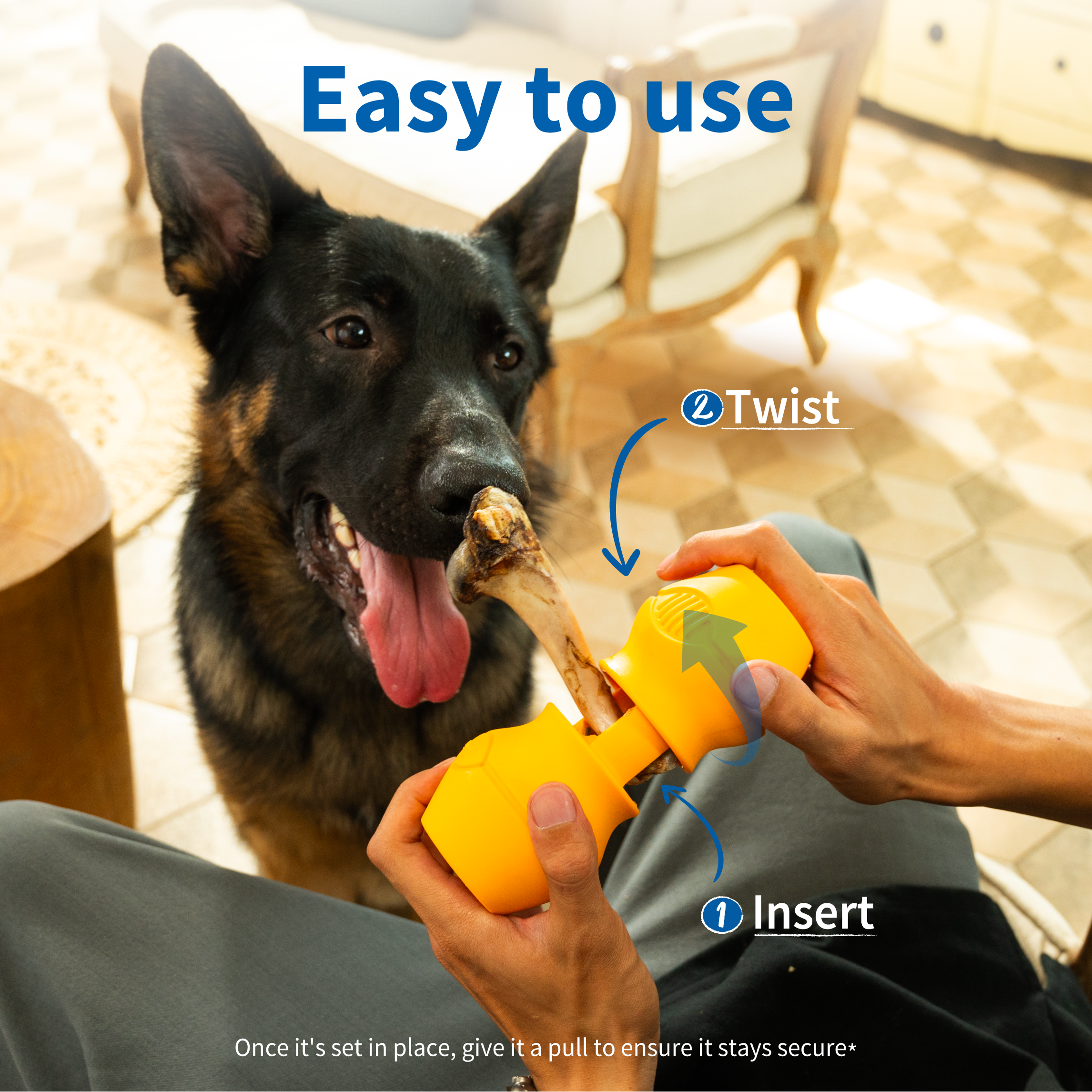 Chewise Official - Wholesale Pet Chew Toy - Dog - Safe Chew Holder | XL | Dogs Over 70 lbs6