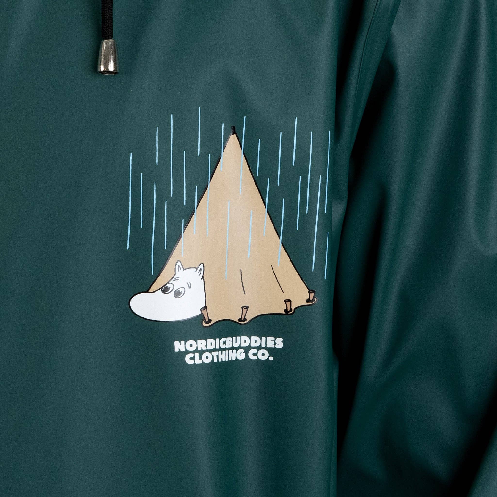 Nordicbuddies - Wholesale Raincoat - Unisex - Moomin Adventure Rain Jacket7