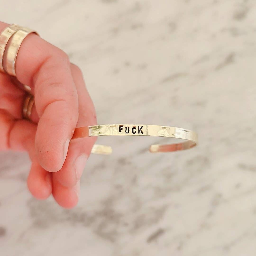 Loti jewels - Wholesale Cuff Bracelet - SUPER SLIM BRASS BRACELET WITH ENGRAVING0