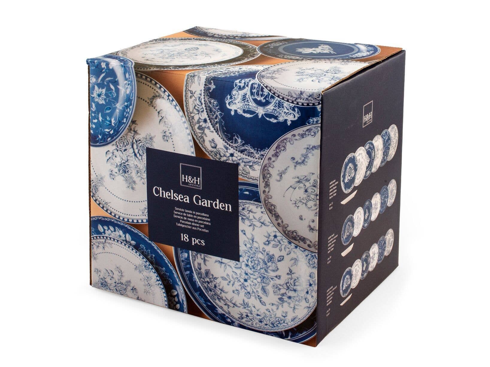 H&H - Wholesale Dinnerware Set - Chelsea Garden Table Service1