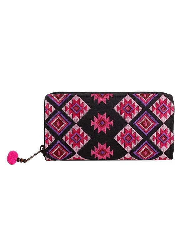 Lumily - Vente Portefeuille – femme - Portefeuille Hmong brodé Tahj - Édition limitée | Thaïlande3