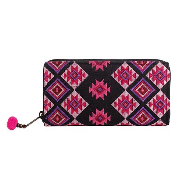 Lumily - Wholesale Wallet – Women's - Tahj Embroidered Hmong Wallet - Limited Edition | Thailand3
