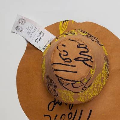 Washable Paper Hat - Moondrop for wholesale by Letterpress PLAY