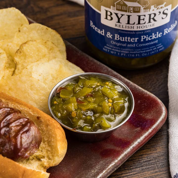 Byler Canning Co. – wholesale Relish – Byler's Bread and Butter Pickle Relish, 16 oz4