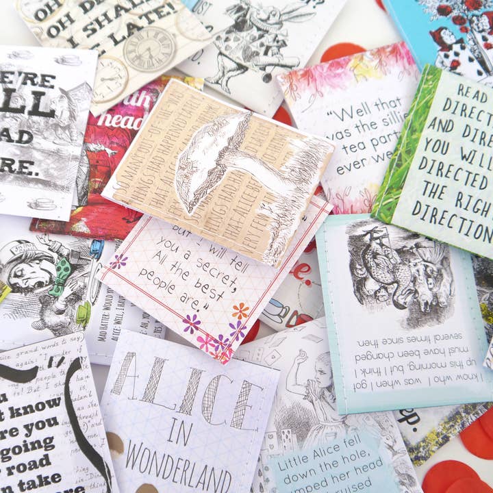 Victoria Mae Designs - Wholesale Tea bags - Alice in Wonderland Tea - 50 Loose Unboxed Tea Envelopes2