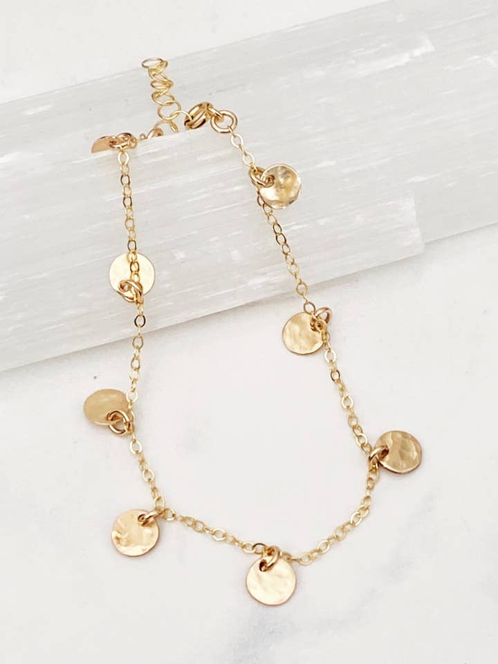 Multi disk armbånd for engroshandel hos Bonnie Boardman Jewelry