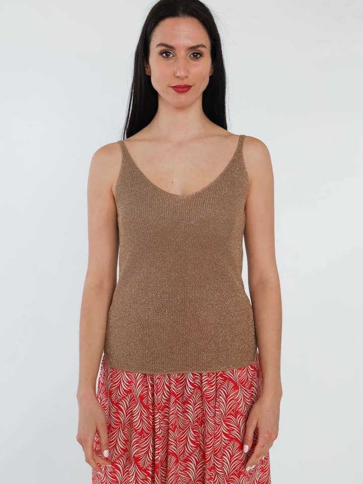 Mimi & Gogo - Wholesale Tank Top - Women's - Lurex tank top @2007_deblurex28