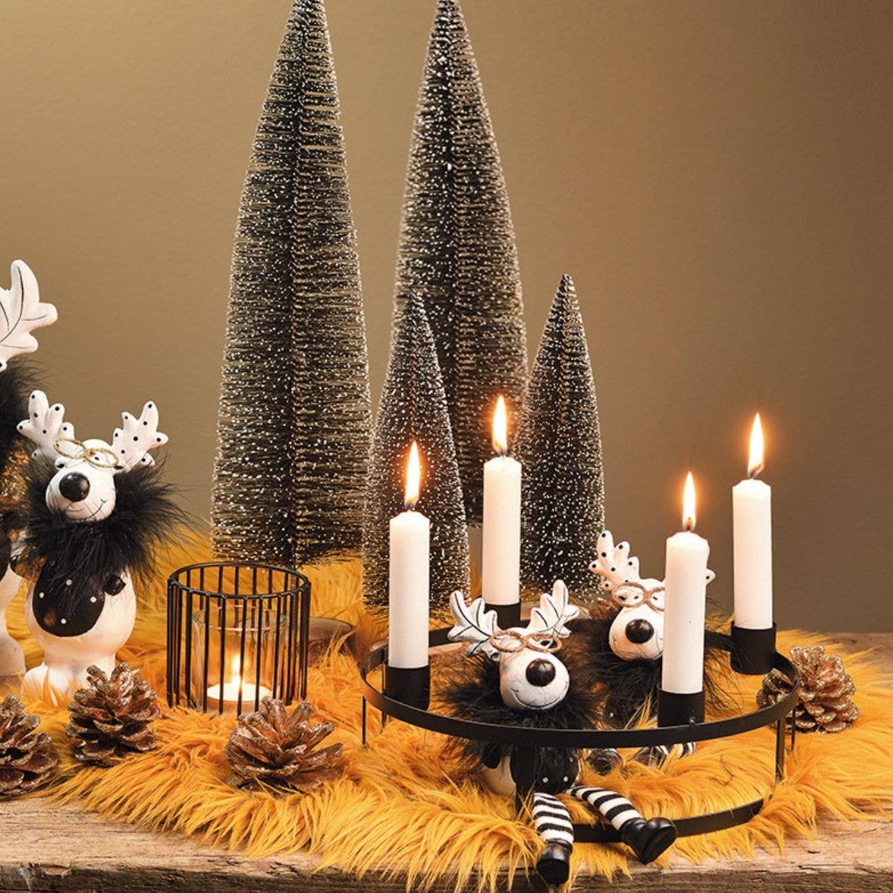 Wurm - Venta al por mayor Velas cónicas/candeleros - Vela cónica blanca teñida Ø 2x18 cm Duración de combustión aprox. 8 horas.1