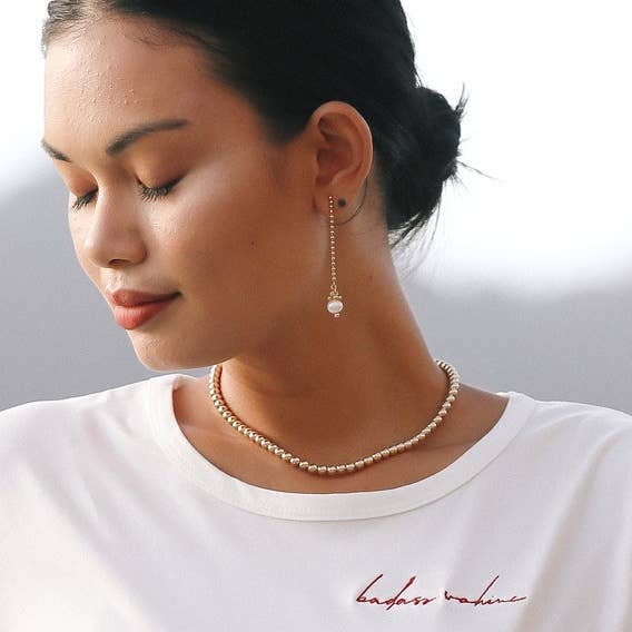 Biggest Baller Necklace - Simple and Elegant Design for wholesale by Love Me Knots Hawaii