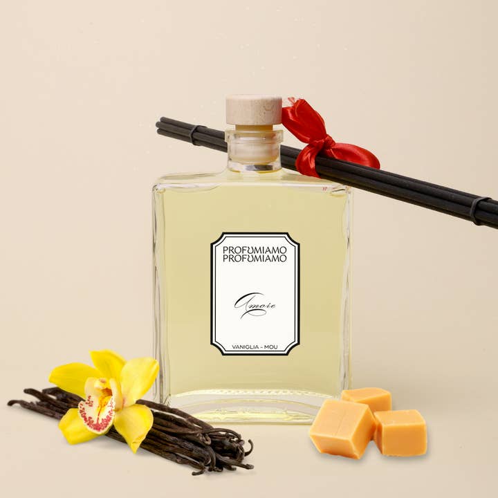 Ambient diffuser/Amore - vanilj och mou för wholesale av Profumiamo