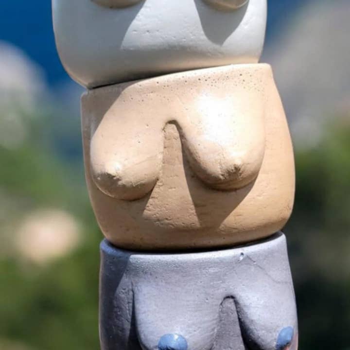 Fern and Folk - Wholesale Plant Pot - Boob Pot | Planter | Boobie Planter | Breast Planter