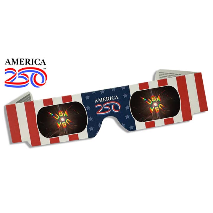 AmericanEyes USA - 250. Jubiläumsbrille für den 4. Juli für den Großhandel von American Paper Optics, LLC