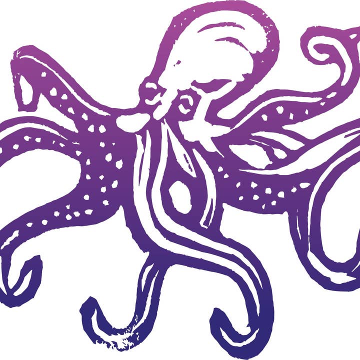 Sapphorica Creations Octopus Sticker for wholesale by Sapphorica Creations