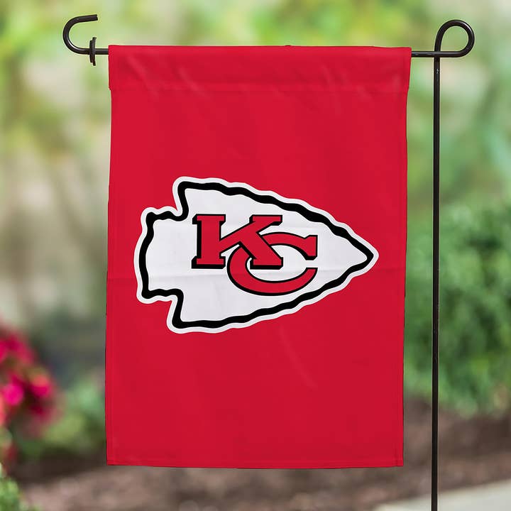 Applique Flag, Gar., Kansas City Chiefs for wholesale by Evergreen Enterprises