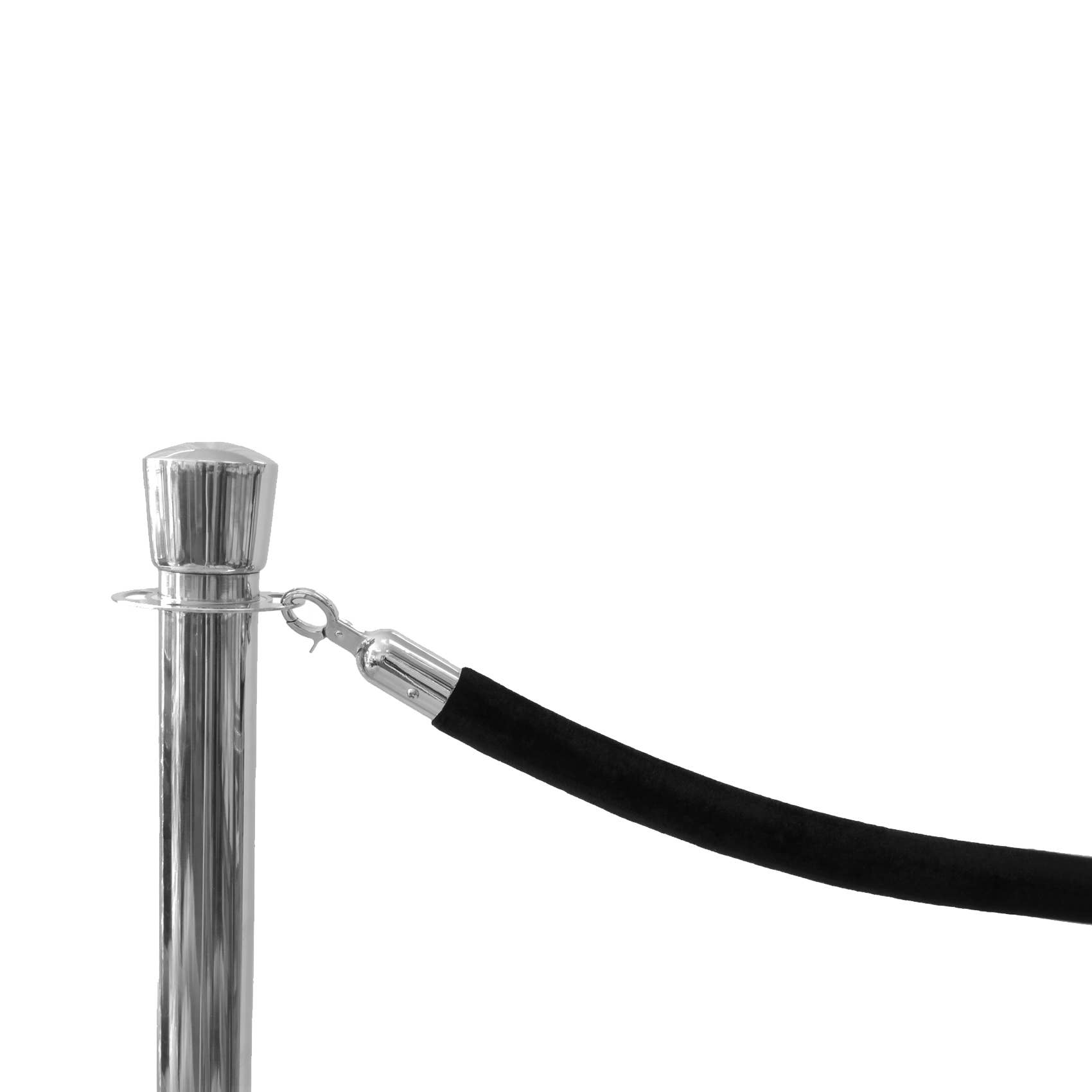 Suburban Sales – wholesale Retailer display stand/case – 2pk - Velvet Rope Stanchion Crowd Control Queue3