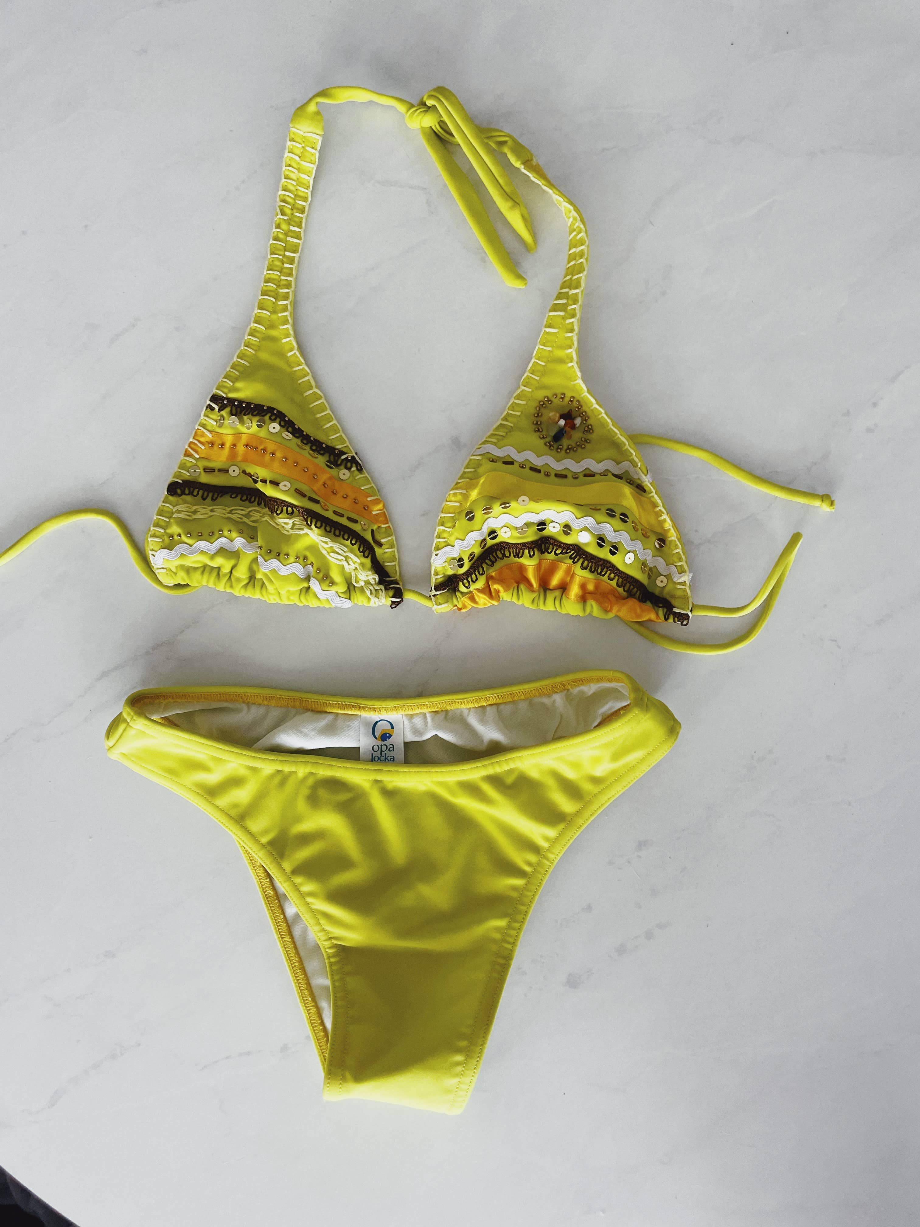 Pura Vida - Vente Maillot de bain deux-pièces – femme - Maillot de bain bikini brésilien à imprimés variés | trendy bathing su2