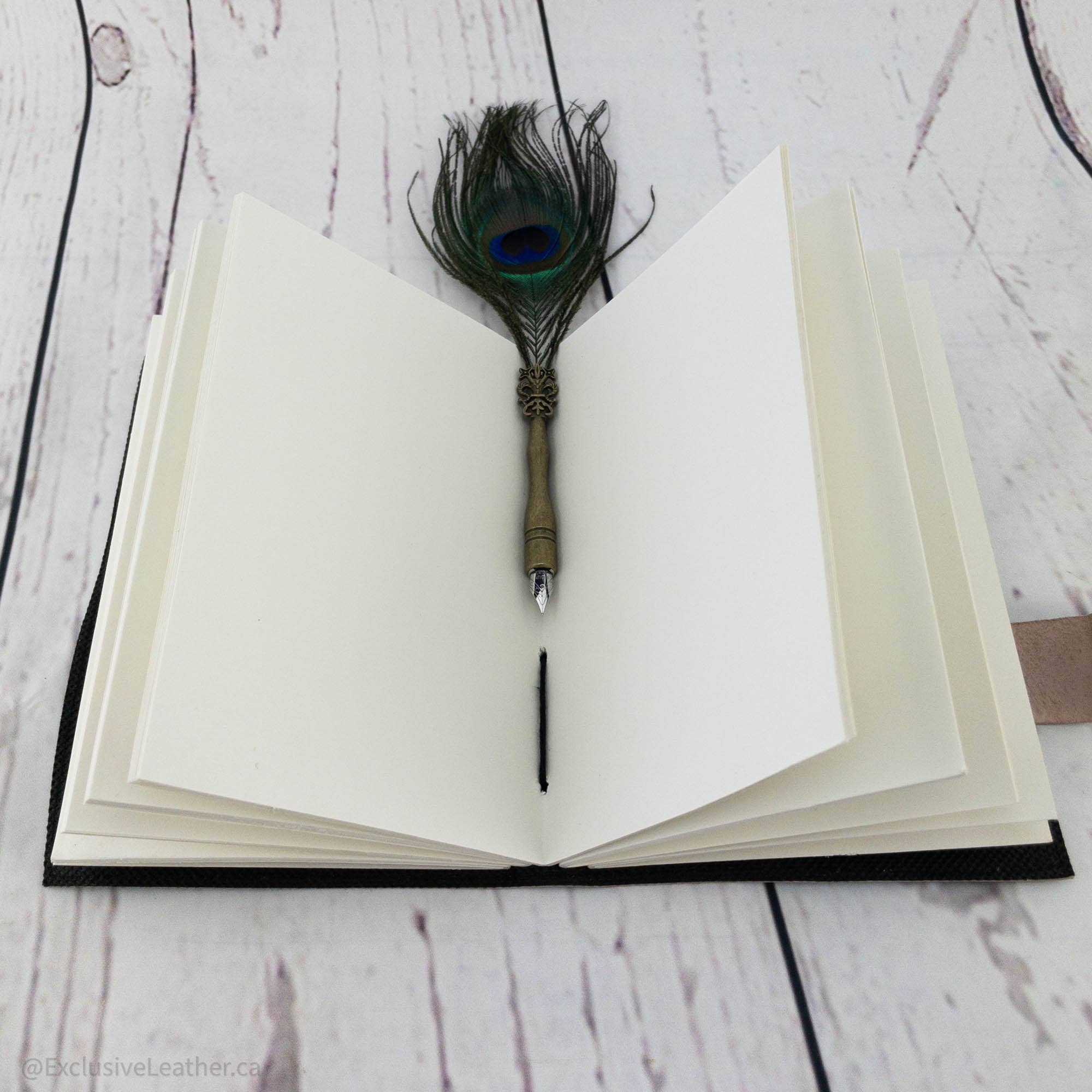 Exclusive Art Inc – Diário por atacado – Diário em Couro - Árvore da vida com 7 pedras3