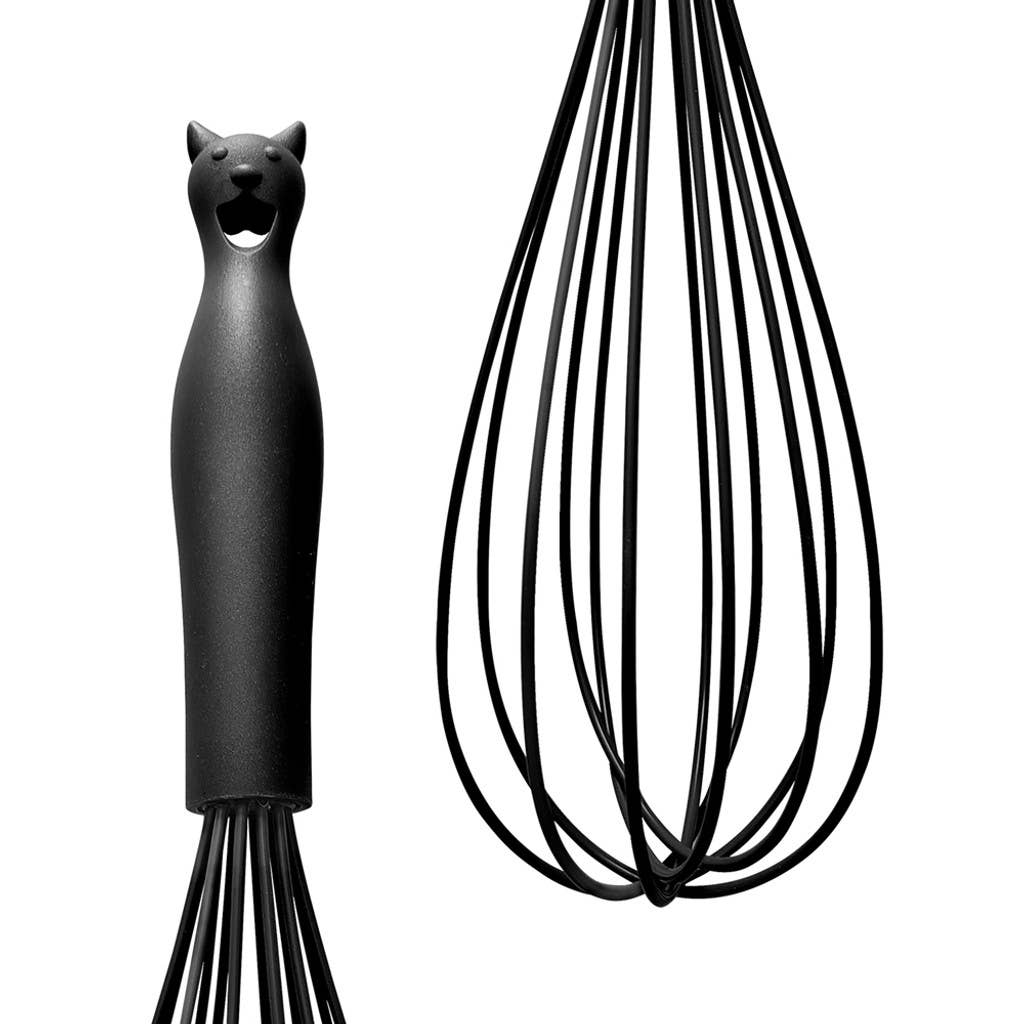 Pacific Trading – wholesale Whisk – Alchemy Gothic Kitchen Utensil Black Cat's Whisk2