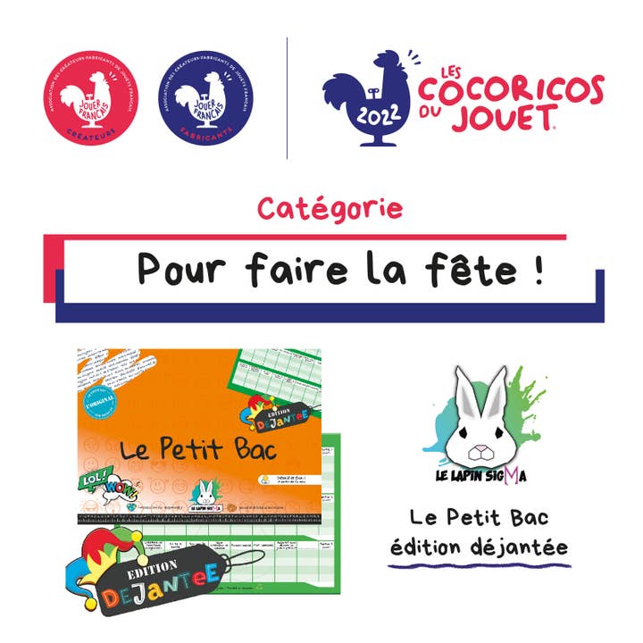 LE LAPIN SIGMA - Wholesale Board Game - Game The Little Bac - Special CHRISTMAS Set 40pcs - 5 editions12