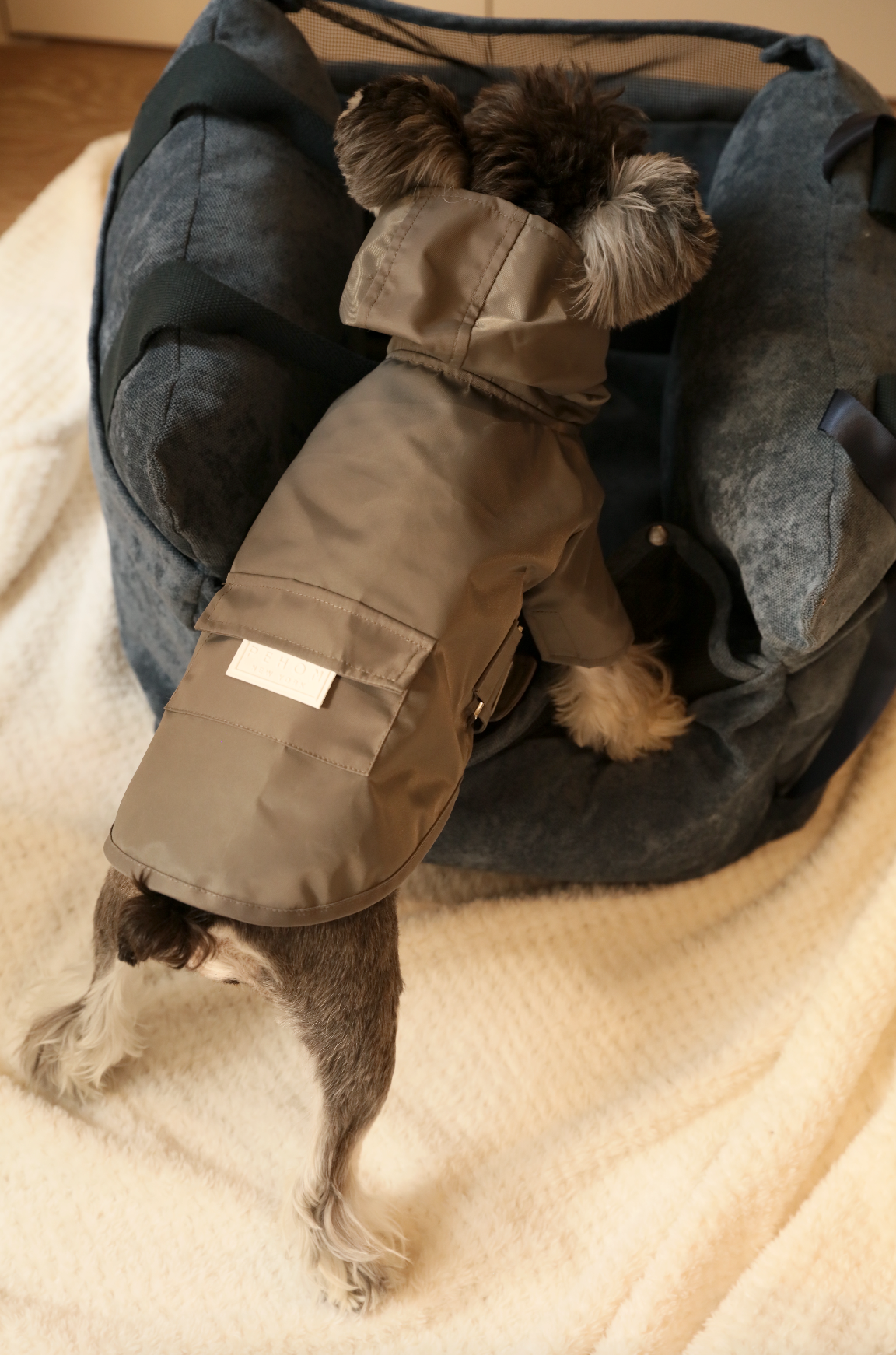 PEHOM - Vendita all'ingrosso Impermeabile - Cani - IMPERMEABILE BOWERY - GRIGIO11