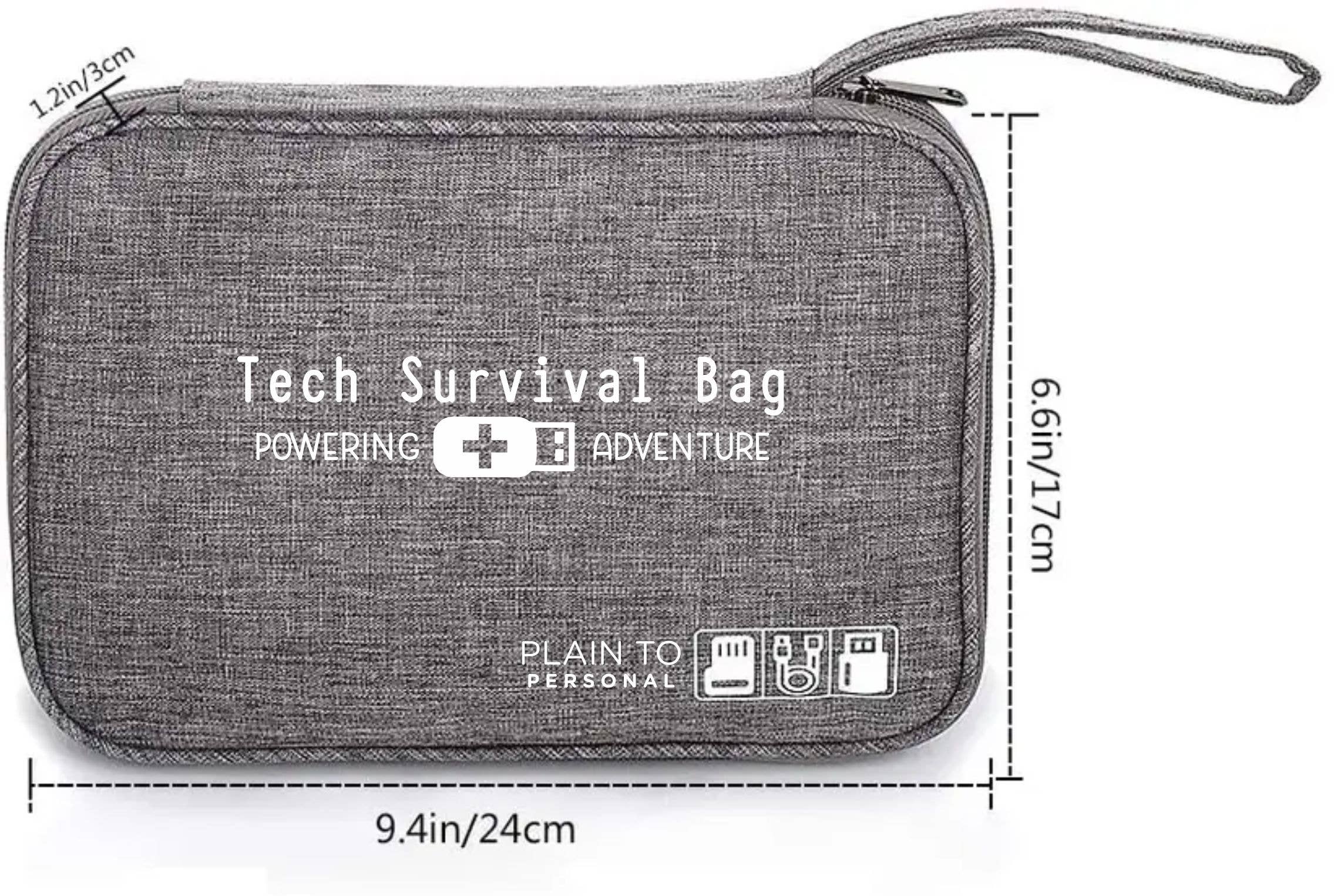 Plain To Personal LLC - Wholesale Cord Holder - Travel Cable Managment Organizer0