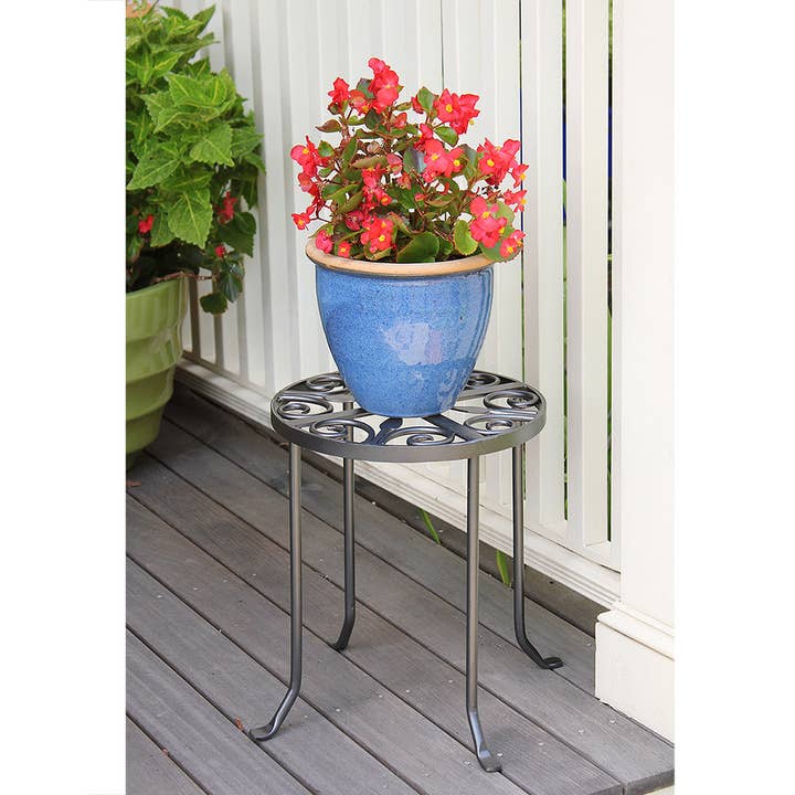 ACHLA Designs - Wholesale Plant Pot Stand - Round Trivet Plant Stand3