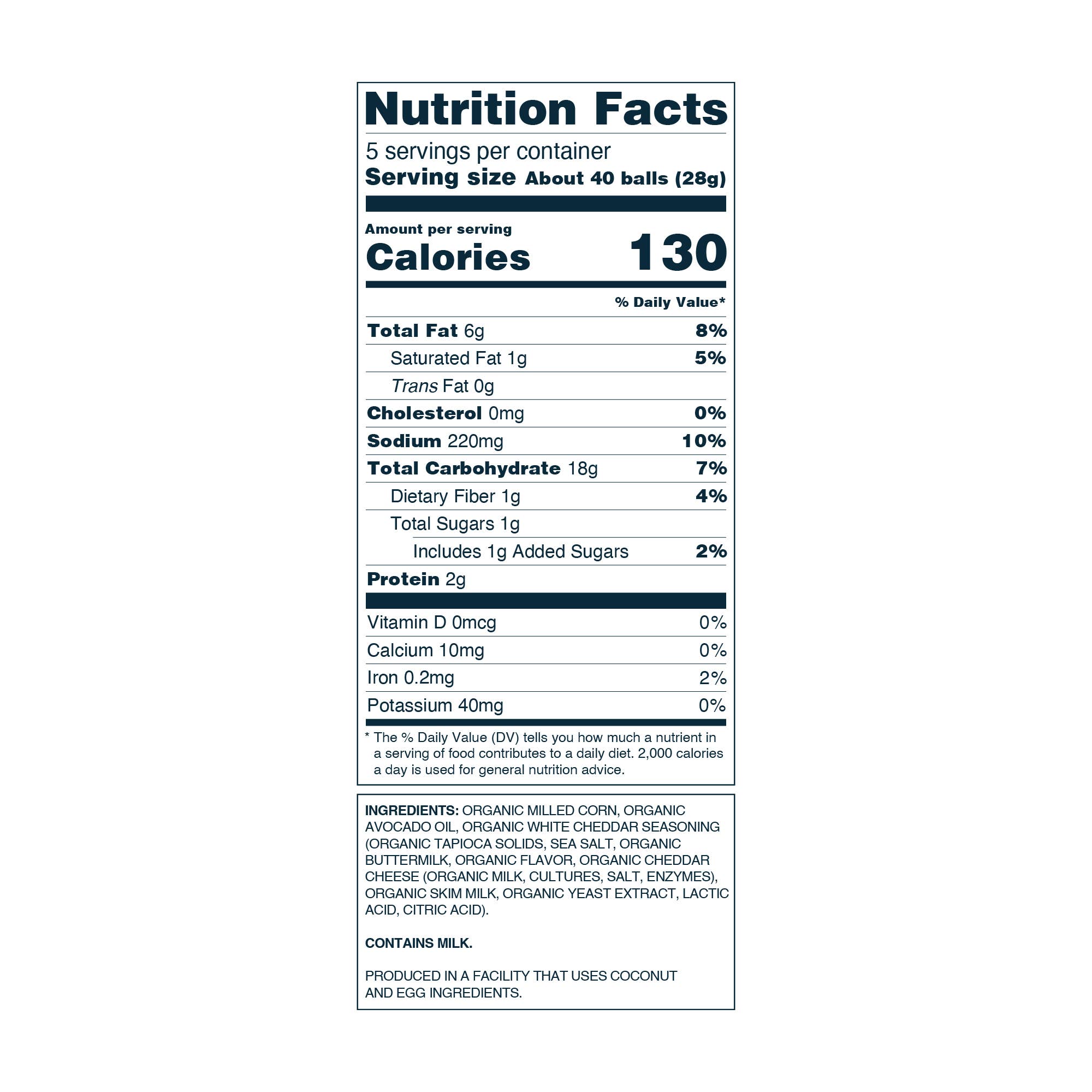 LesserEvil - Vente Encas soufflé - Space Balls, Fromage Réel 142g3