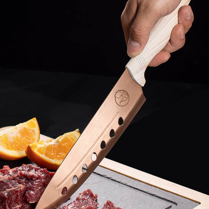Non-Stick Knife - Rose Gold for wholesale by Gourmet Easy