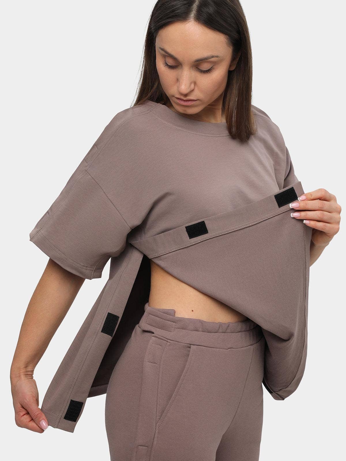 PLUS PLUS - Wholesale T-Shirt - Women's - Adaptive Women's T-Shirt With Velcro0