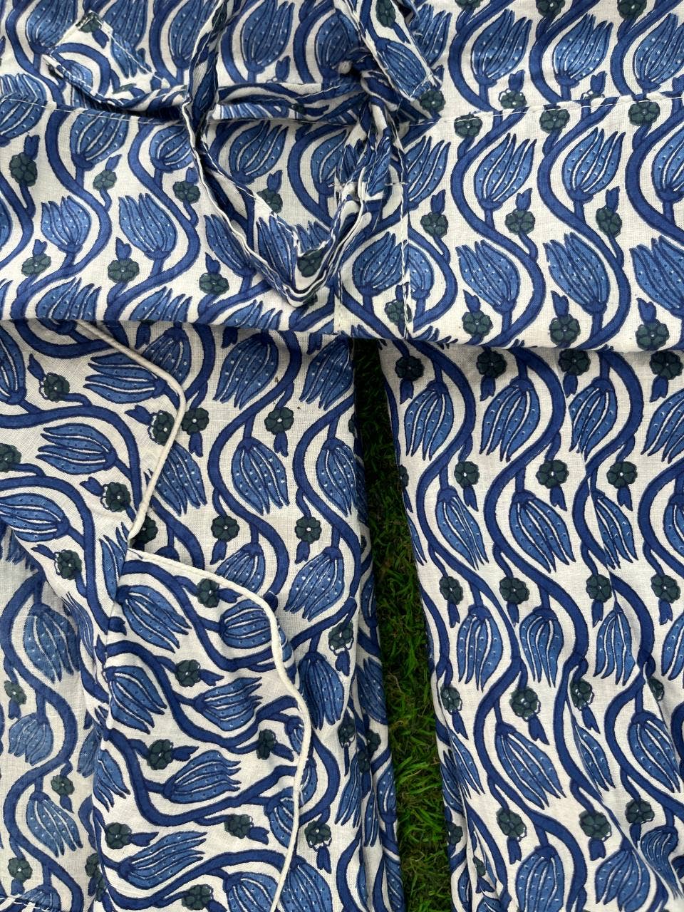 bhavnas boutique - Wholesale Lounge Top - Women's - Soft Cotton Handmade Pajama Night Suit Block Printed PJ Sets2