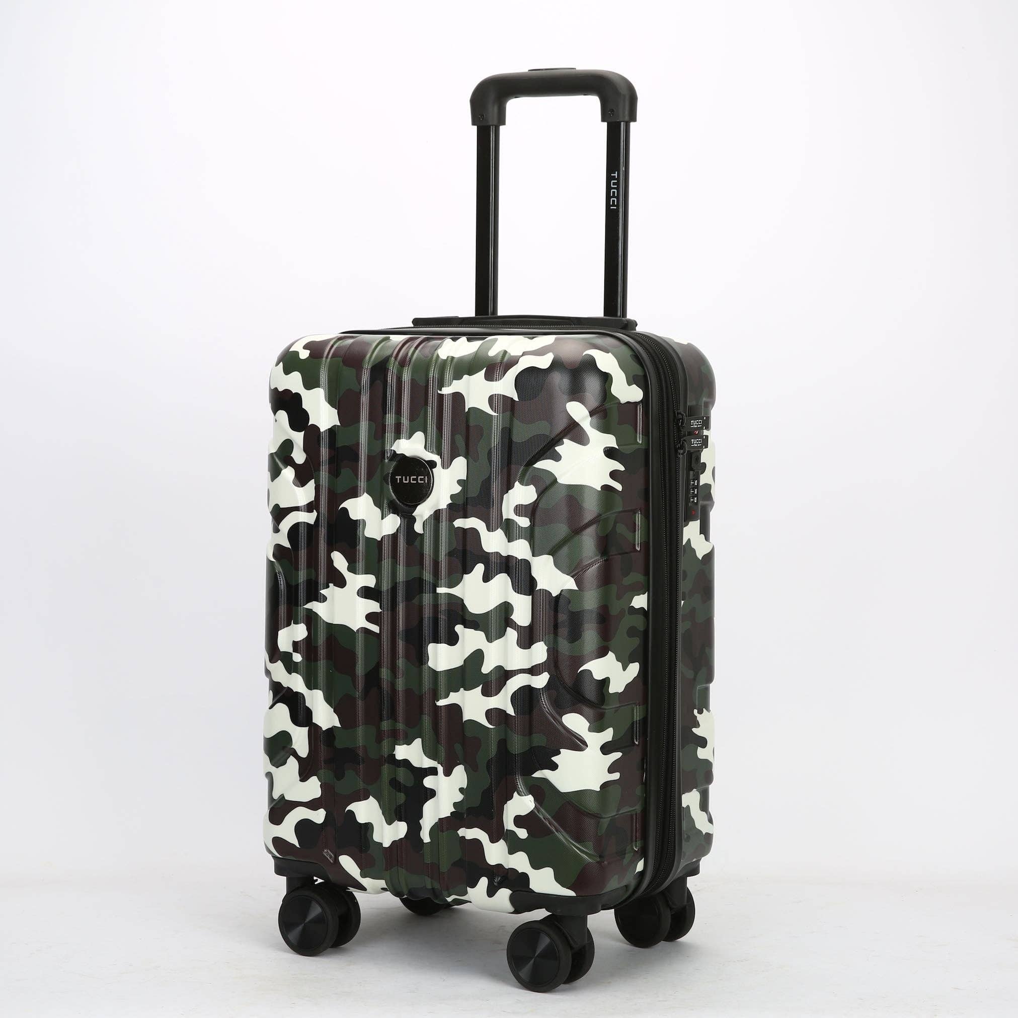 Titanio Travel Goods Group - Wholesale Luggage - TUCCI Armata Camo 3-Piece Luggage Set23