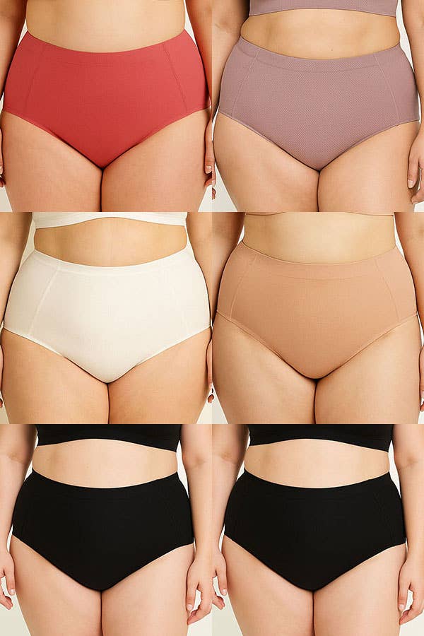 Assorted Color Youmita laser cut Panty - 90072-PTY-S-6 for wholesale on Faire1