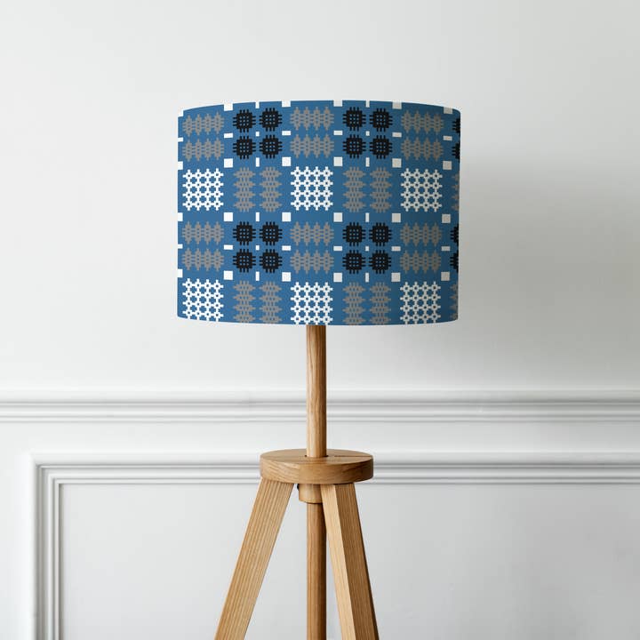 Moose & Co - Wholesale Lamp Shade - Welsh Tapestry print lampshades