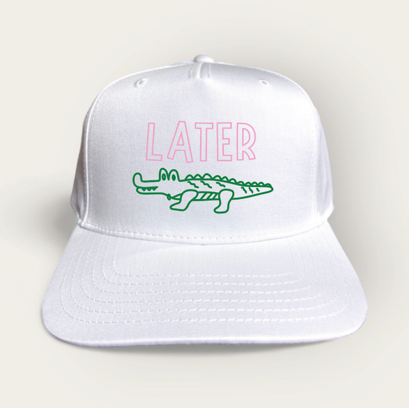 Happi Style - Wholesale Trucker Hat - Women's - Later Gator Canvas Trucker Hat1