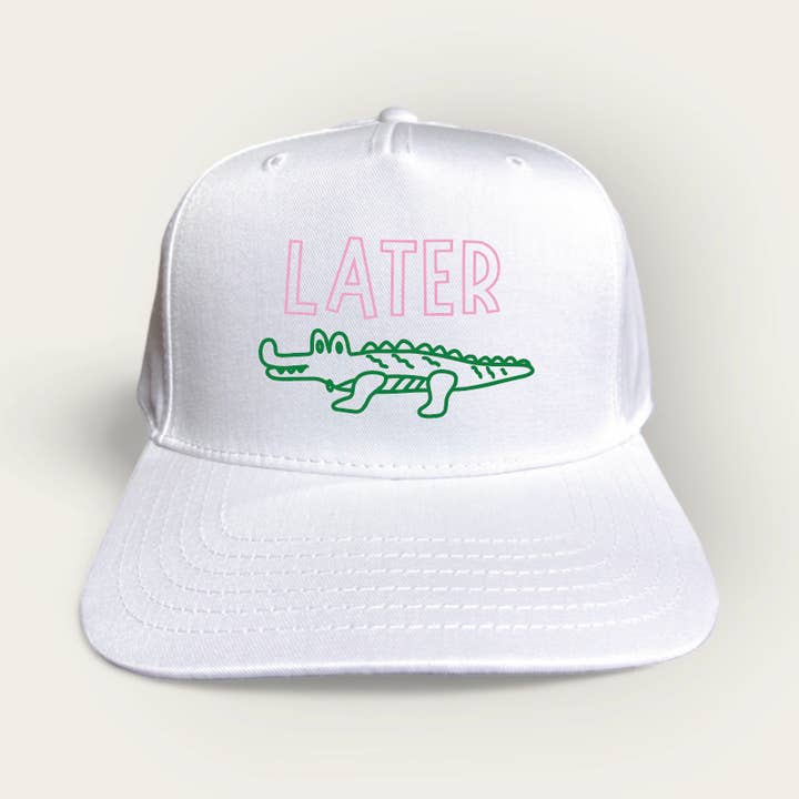 Happi Style - Wholesale Trucker Hat - Women's - Later Gator Canvas Trucker Hat1