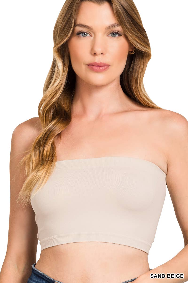 Vanilla Monkey - Wholesale Bralette - Women's - Seamless 7 Inch Bandeau1