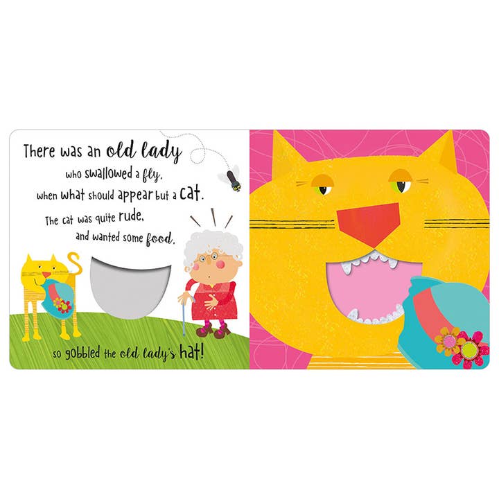 Make Believe Ideas – wholesale Preschool Book (3-5) – Felt Teeth There Was an Old Lady Who Swallowed a Fly1