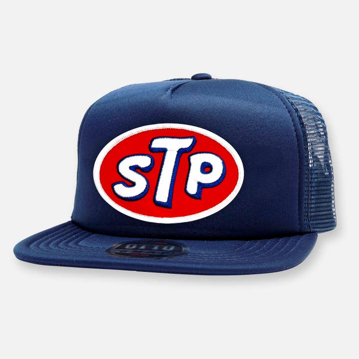 Webig Moto Company - Wholesale Trucker Hat - Unisex - STP FLAT BILL PATCH HAT3