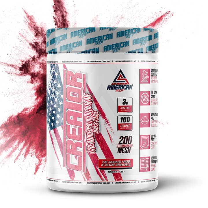 AMERICAN SUPLEMENT S.L. - Wholesale Oral Supplement/Vitamin - American Supplement | Creator 100% Creatine Monohydrate 300 g