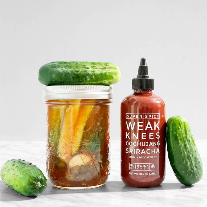 Bushwick Kitchen - Wholesale Hot Sauce - Super Spicy Weak Knees Gochujang Sriracha (Award Winning)