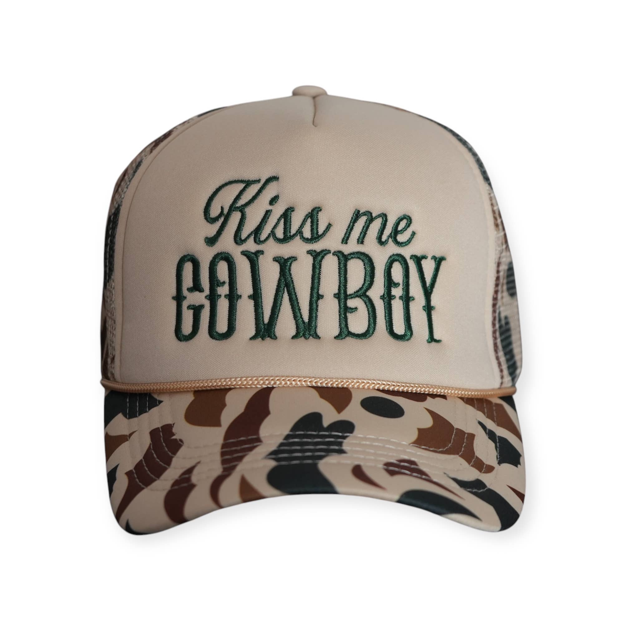 Wilde roots - Wholesale Truckerpet - Dames - Kiss Me cowboyhoed voor truckers1