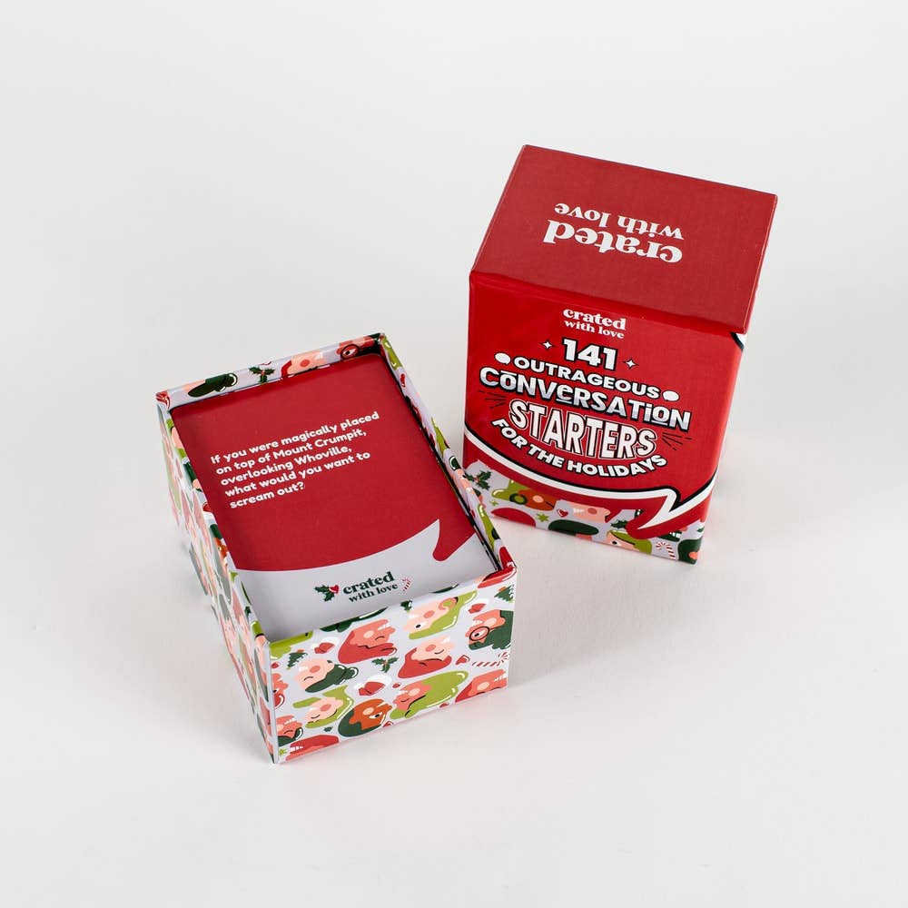 Crated with Love - Vendita all'ingrosso Giochi di carte - 141 Antipasti di conversazione oltraggiosi per le vacanze2